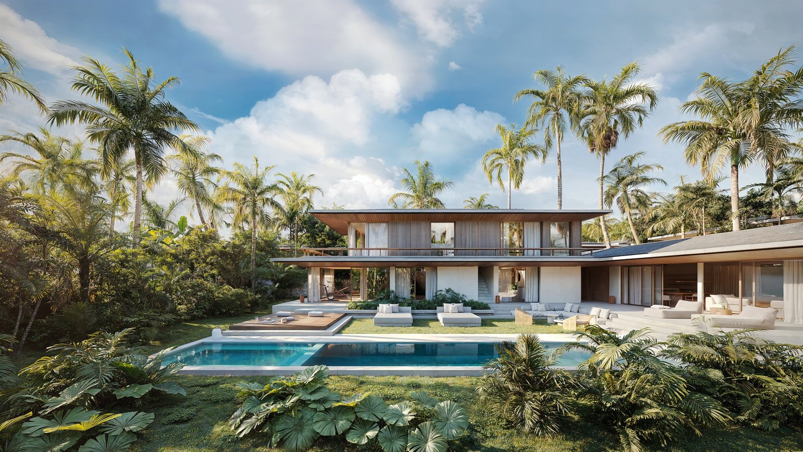 Exterior de la villa Premium de dos plantas de Aura